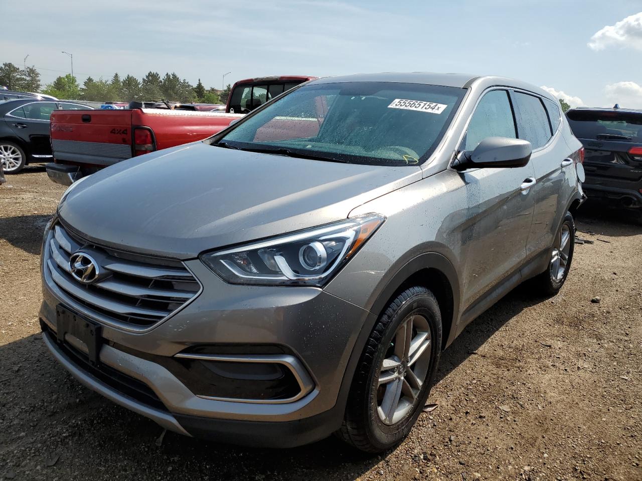 5NMZT3LB6HH009973 2017 Hyundai Santa Fe Sport