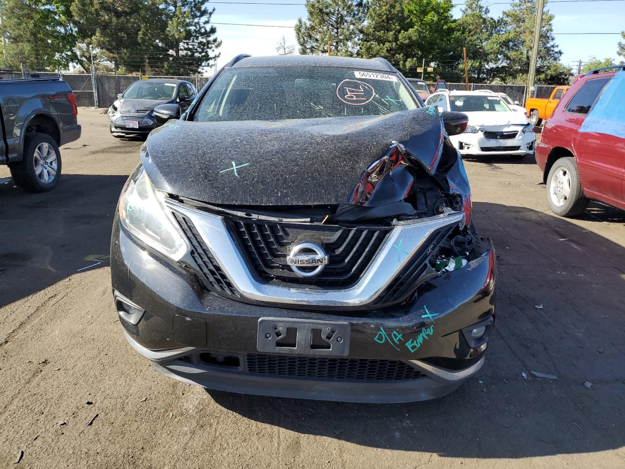 5N1AZ2MG3JN135731 2018 Nissan Murano S