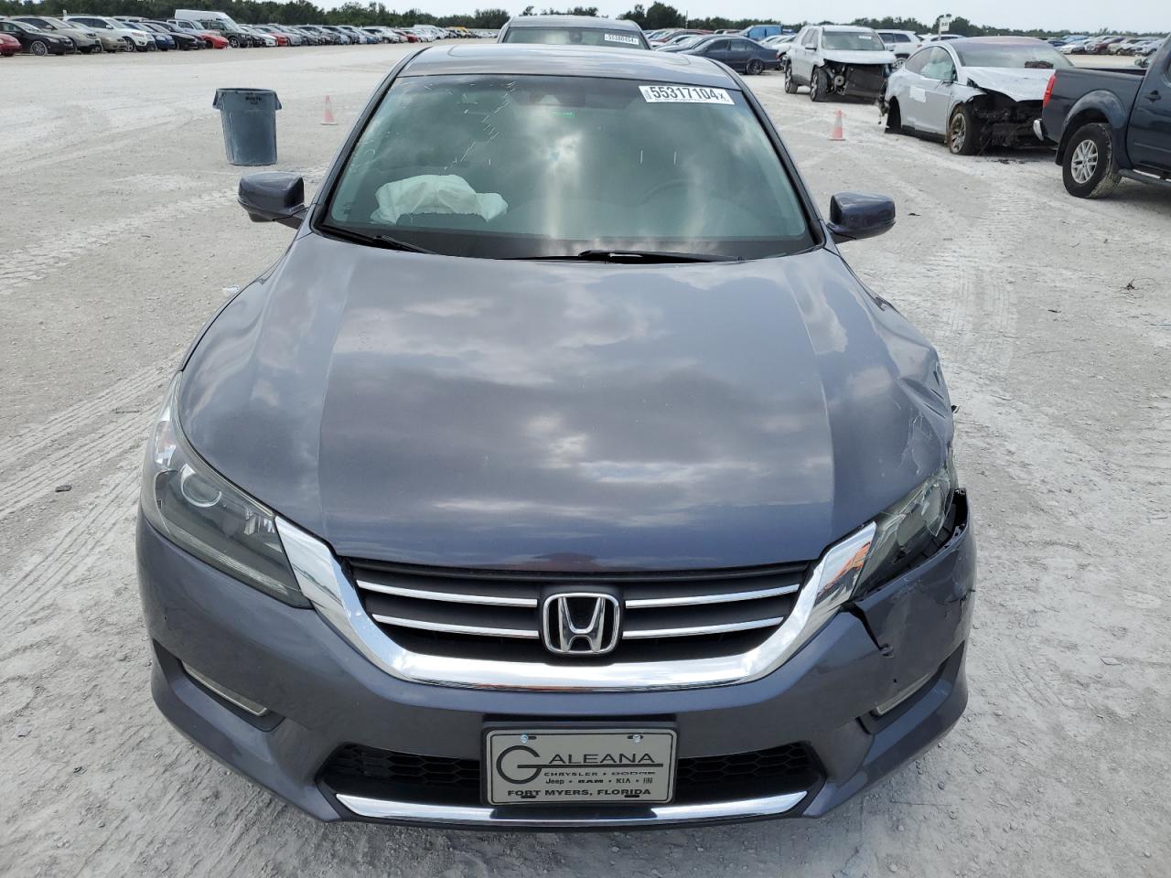 1HGCR2F8XDA048196 2013 Honda Accord Exl