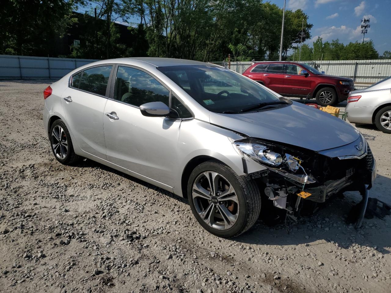 Lot #2876750438 2014 KIA FORTE EX