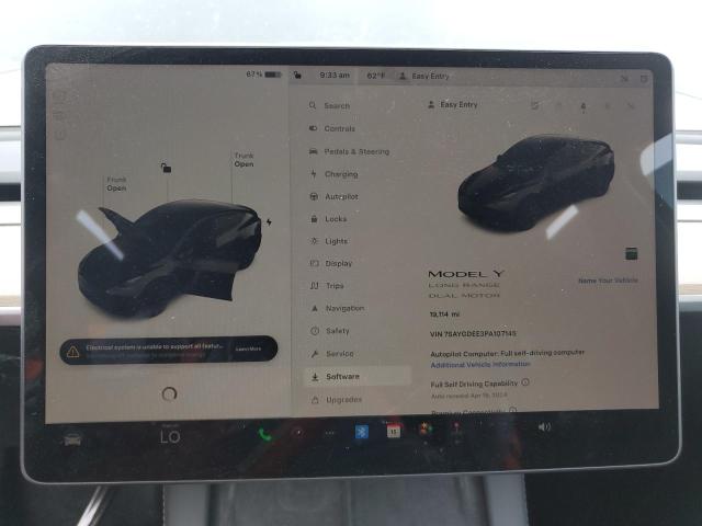 2023 TESLA MODEL Y - 7SAYGDEE3PA107145