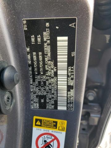 2016 Toyota Highlander Le VIN: 5TDZKRFH3GS131563 Lot: 55214364