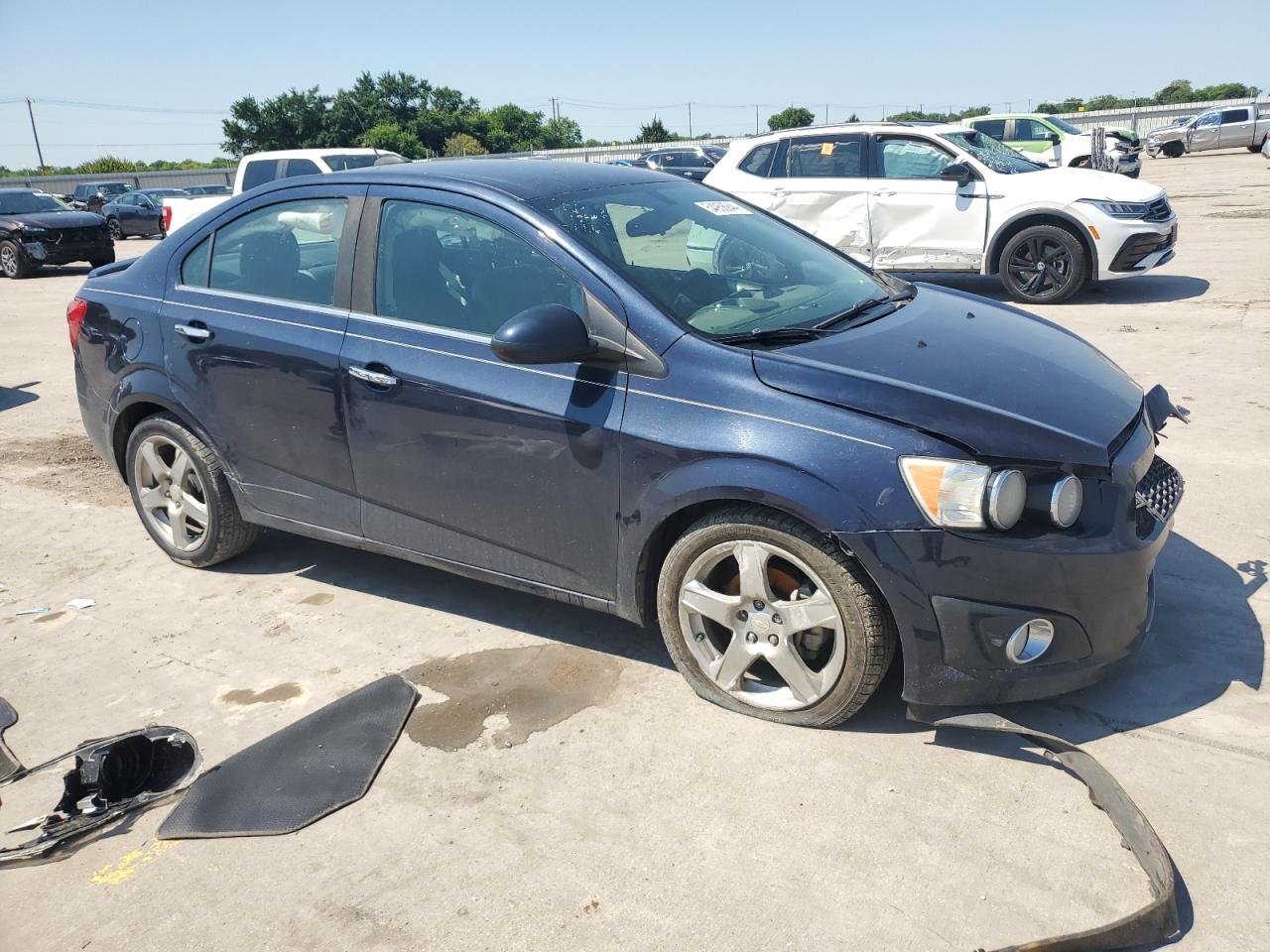 2016 Chevrolet Sonic Ltz vin: 1G1JE5SB4G4140971