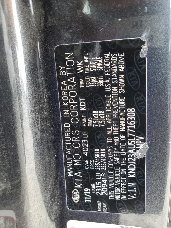 KNDJ23AU5L7716308 2020 Kia Soul Lx