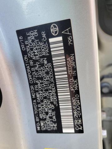 2018 Toyota Mirai VIN: JTDBVRBD9JA005238 Lot: 55702814