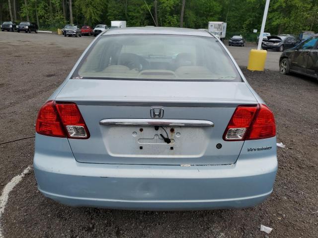 2003 Honda Civic Hybrid VIN: JHMES96633S014028 Lot: 53993224