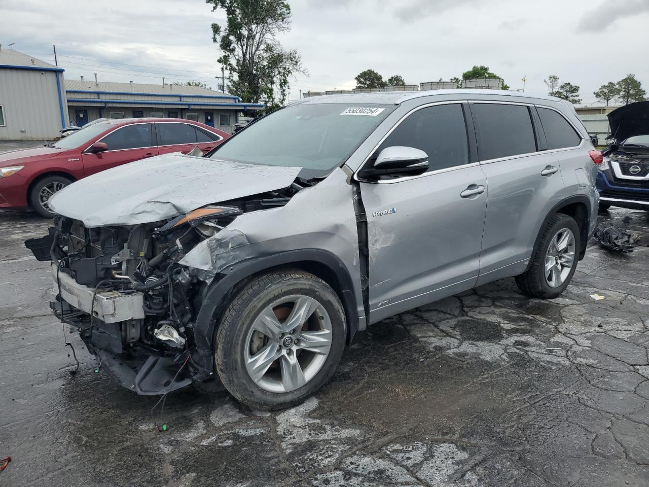 5TDDGRFH0JS040477 2018 Toyota Highlander Hybrid Limited