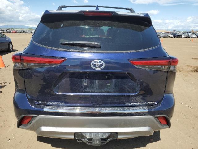 5TDFZRBH6NS195386 2022 Toyota Highlander Platinum