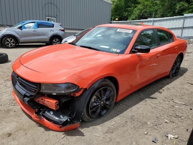 2022 Dodge Charger Sxt VIN: 2C3CDXJG2NH184242 Lot: 55330324