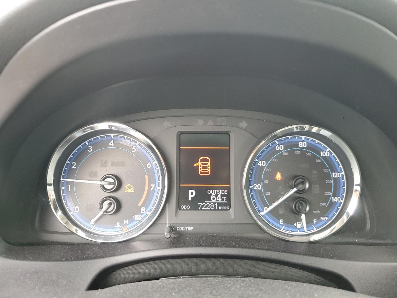 5YFBURHE6KP892717 TOYOTA COROLLA 2019