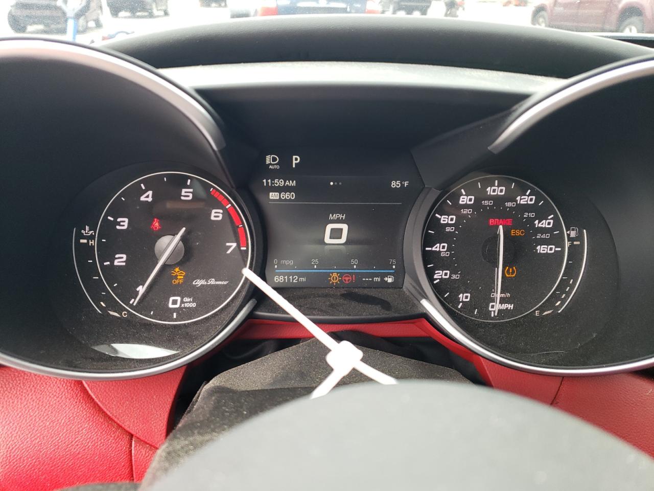 ZARFANBN2K7608308 2019 Alfa Romeo Giulia Ti