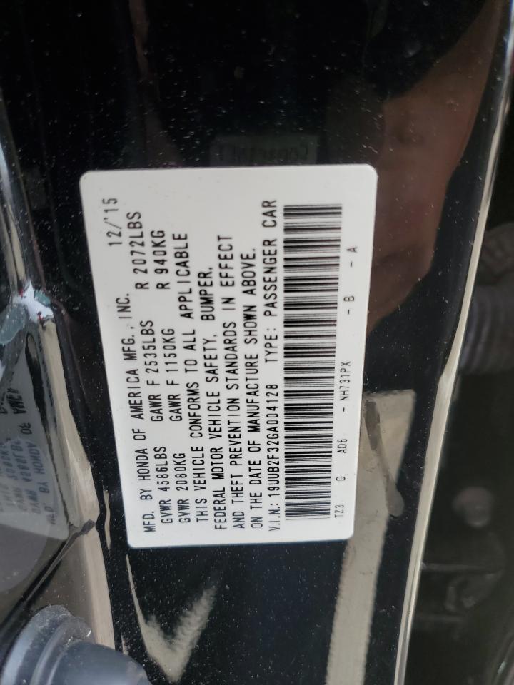 19UUB2F32GA004128 2016 Acura Tlx