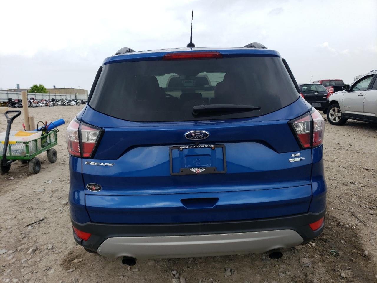 1FMCU9GD3JUC81036 2018 Ford Escape Se