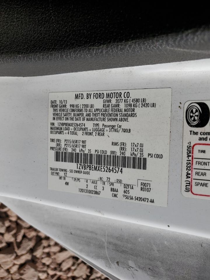 1ZVBP8EMXE5264574 2014 Ford Mustang