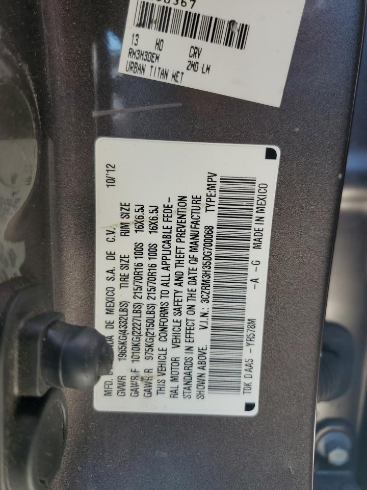 3CZRM3H35DG700068 2013 Honda Cr-V Lx