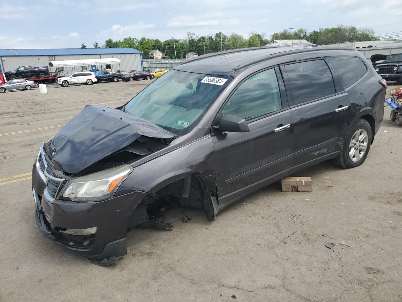 1GNKVFED4DJ255640 2013 Chevrolet Traverse Ls