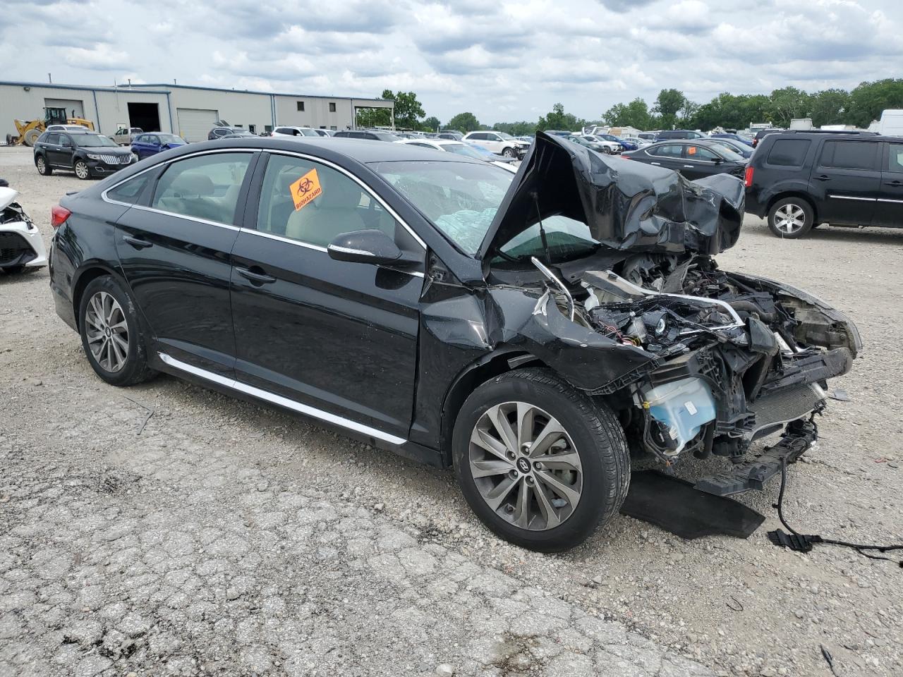 Lot #2809544303 2015 HYUNDAI SONATA SPO