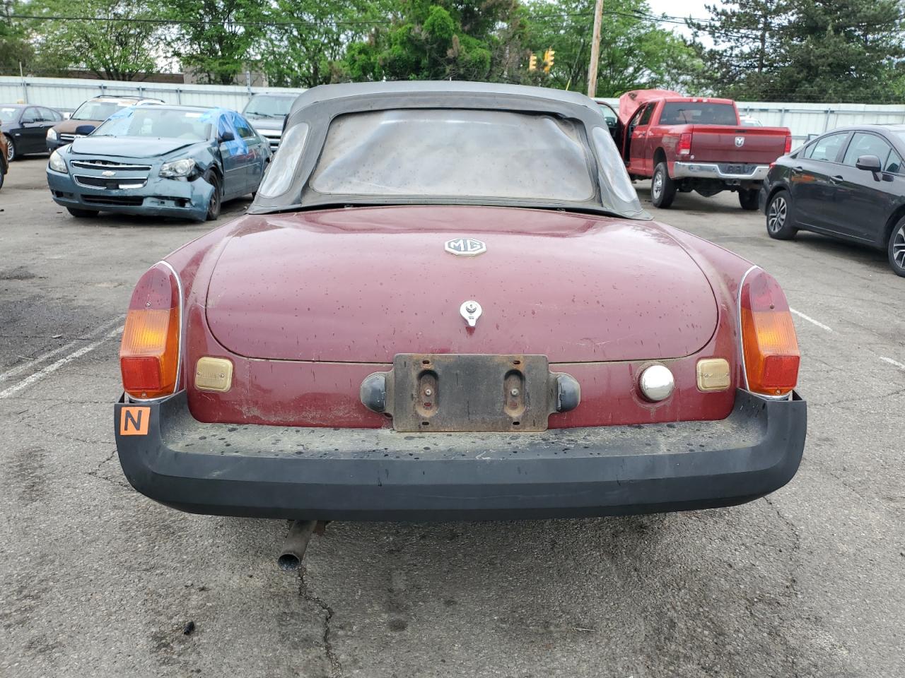 Lot #2996457370 1977 MG CONVERTIBL