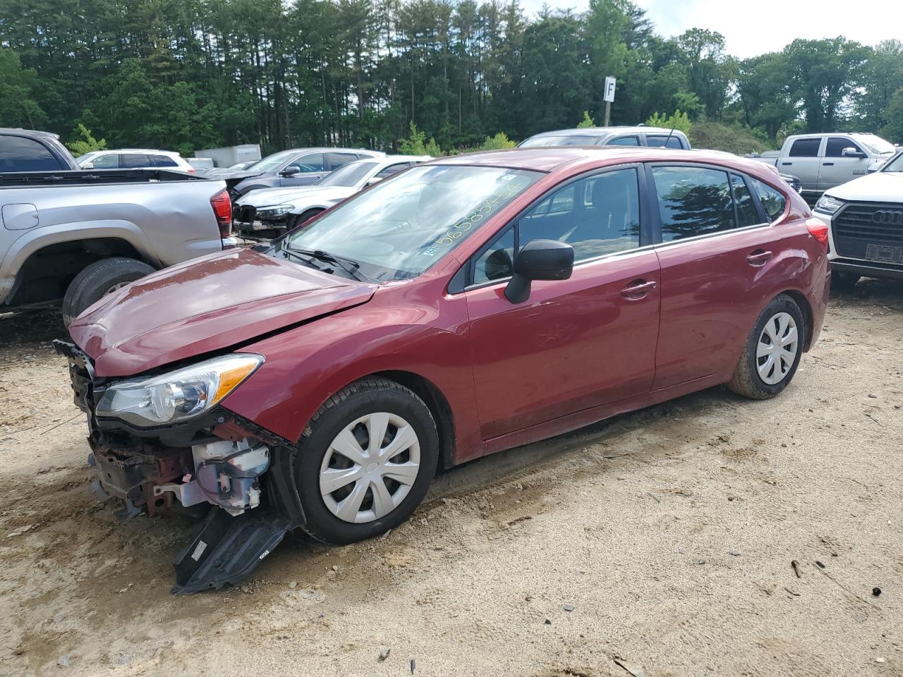 2014 Subaru Impreza vin: JF1GPAA62E8221715