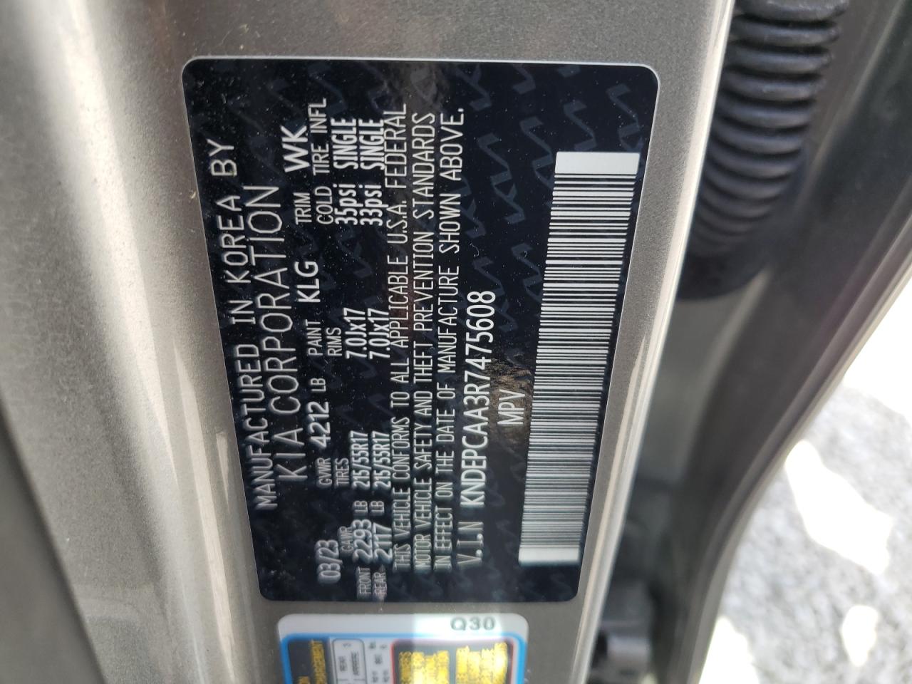 KNDEPCAA3R7475608 2024 Kia Seltos Lx