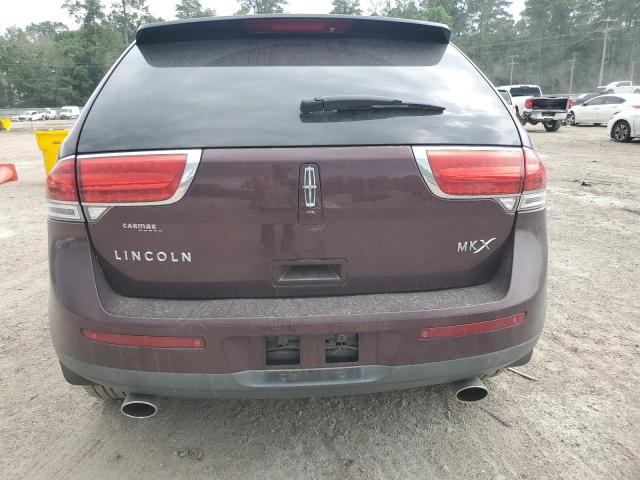 2011 Lincoln Mkx VIN: 2LMDJ6JK1BBJ10607 Lot: 53922904