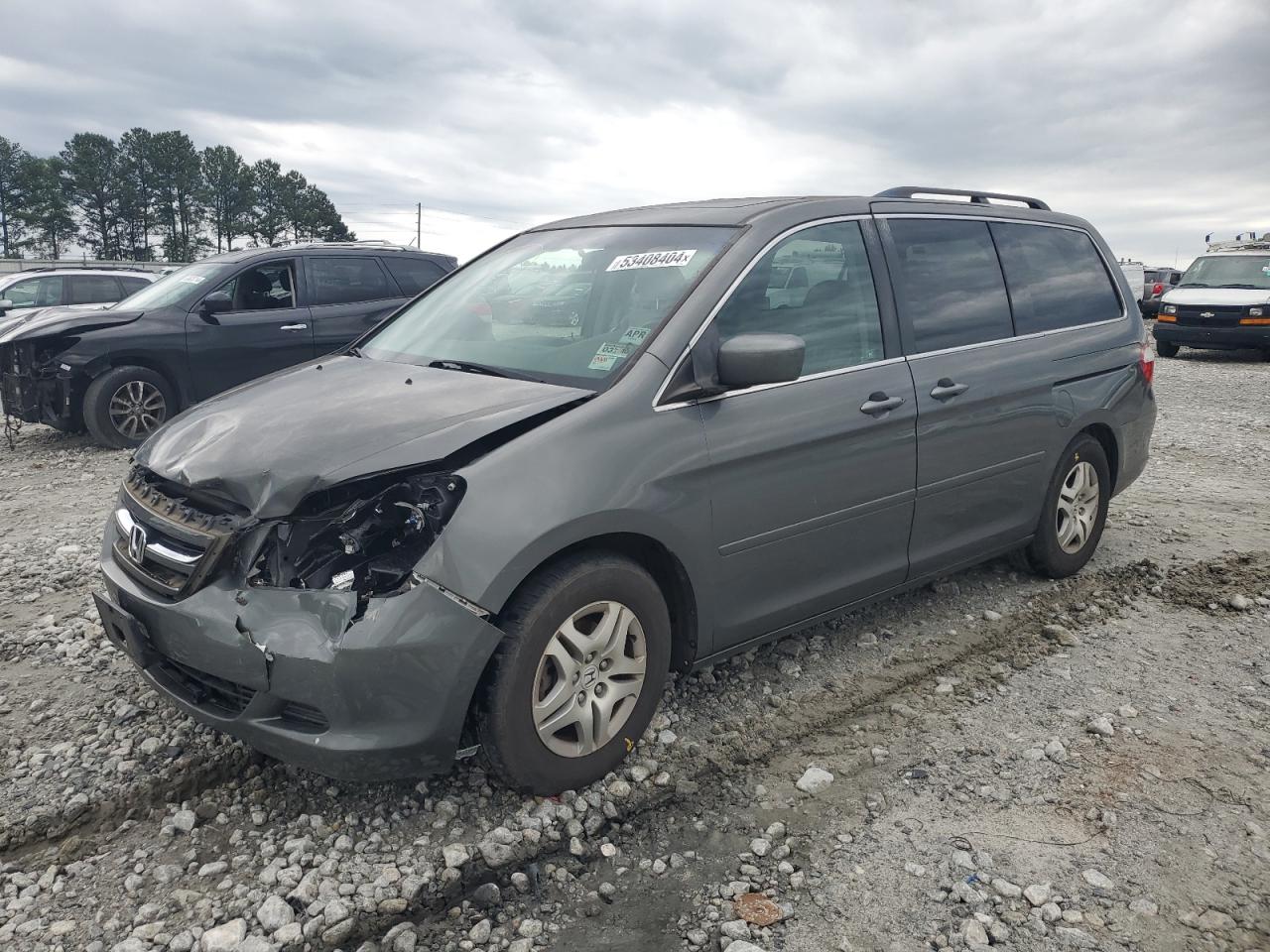 5FNRL38717B120225 2007 Honda Odyssey Exl