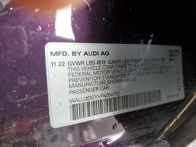 2023 AUDI S3 PRESTIG - WAUJ3DGYXPA054762