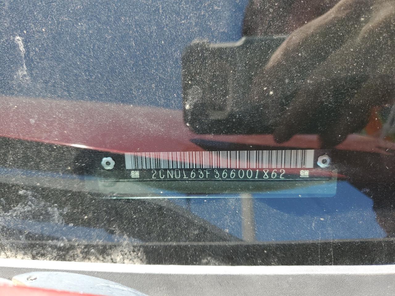 2CNDL63F366001862 2006 Chevrolet Equinox Lt