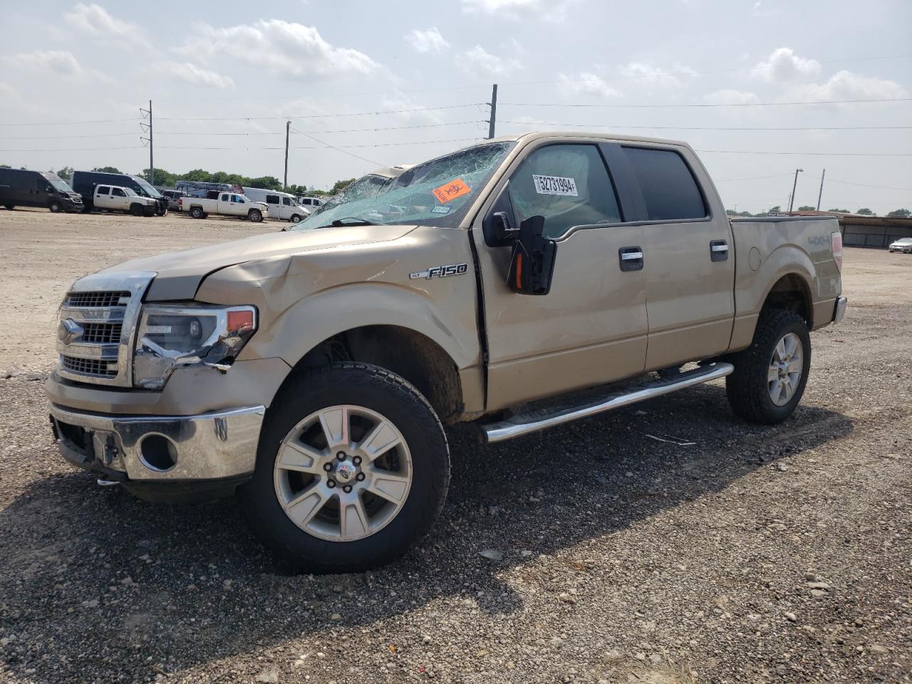 1FTFW1EF3EFC15548 2014 Ford F150 Supercrew