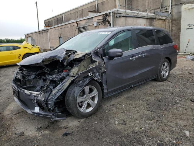 Lot #2535396868 2019 HONDA ODYSSEY EX salvage car