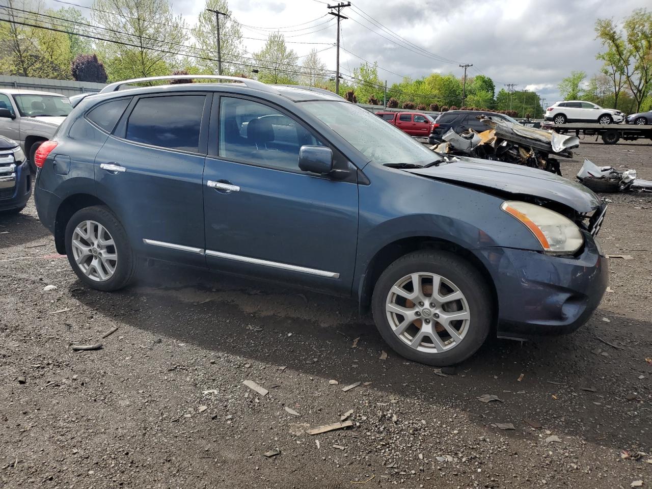 2013 Nissan Rogue S vin: JN8AS5MV2DW126739