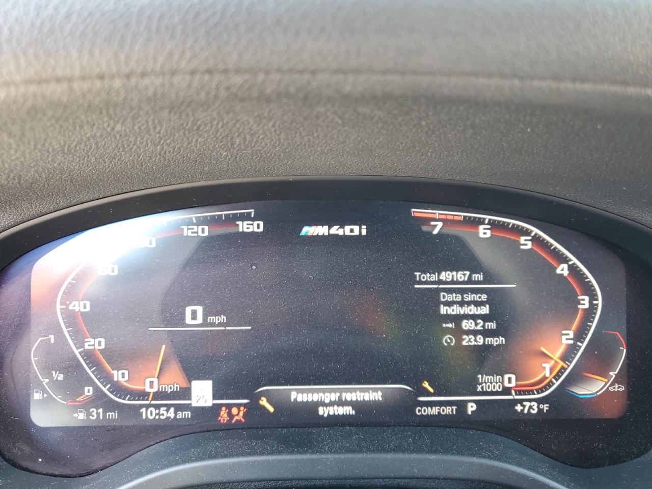 5UXTY9C09M9D79220 2021 BMW X3 xDrivem40I