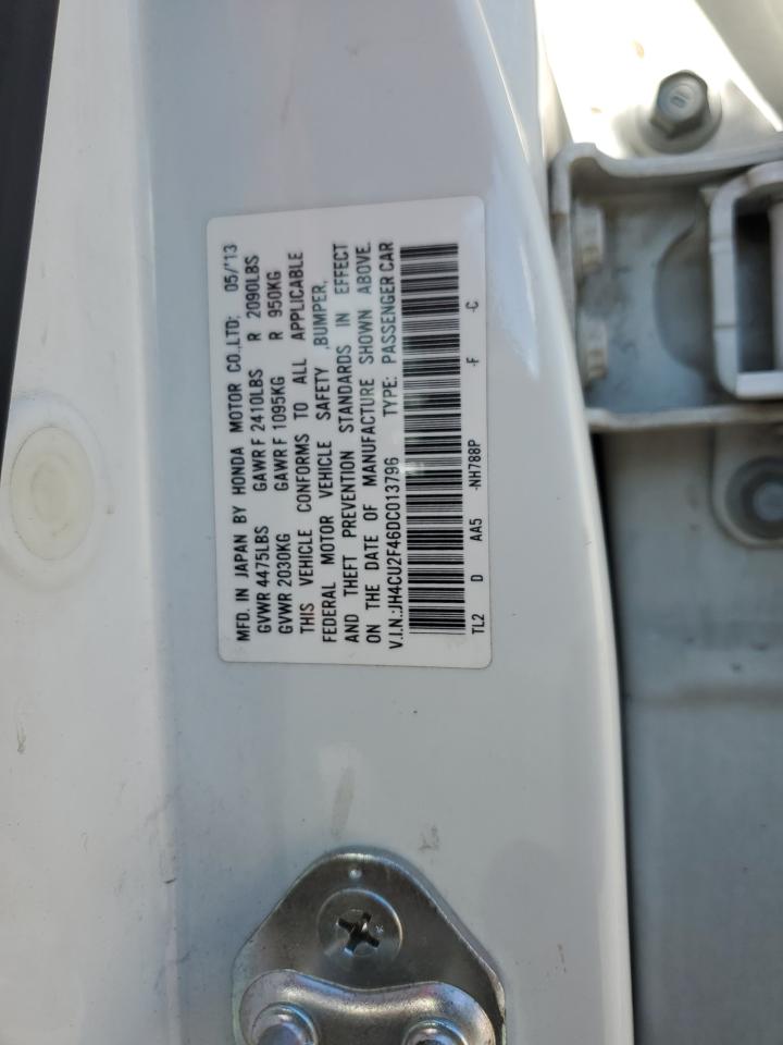 JH4CU2F46DC013796 2013 Acura Tsx