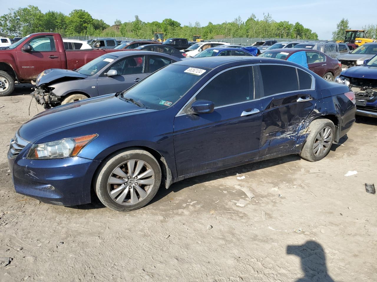 1HGCP3F80CA025309 2012 Honda Accord Exl