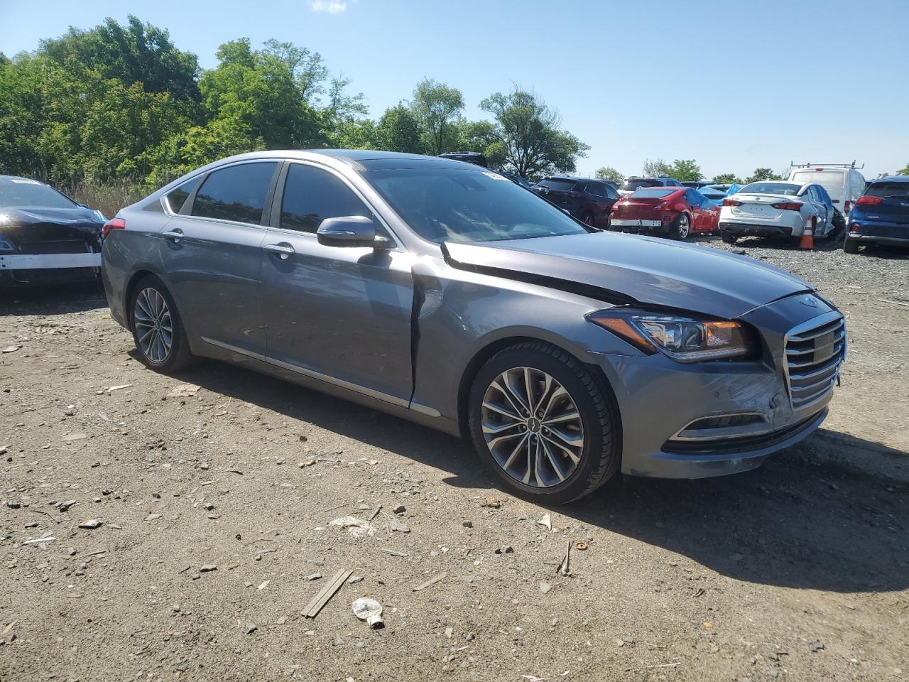 KMHGN4JE2FU037386 2015 Hyundai Genesis 3.8L