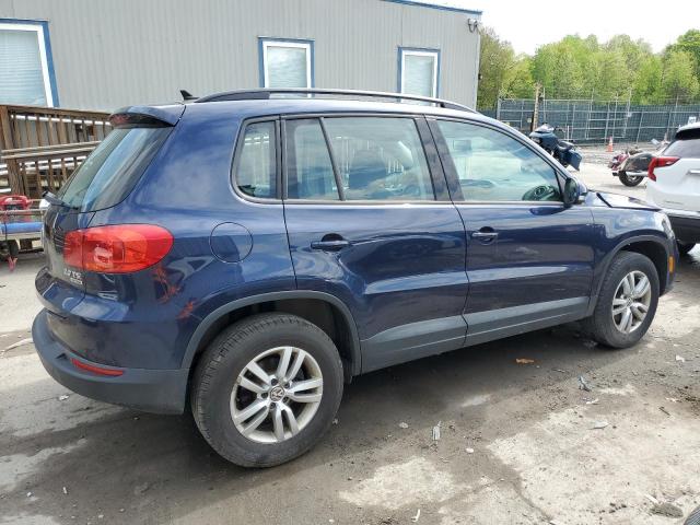 2015 Volkswagen Tiguan S VIN: WVGBV7AX9FW573723 Lot: 53679154