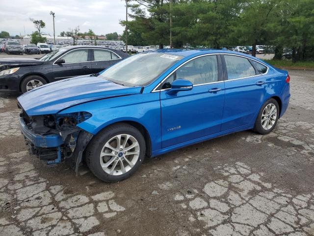 VIN 3FA6P0MU6KR139724 2019 Ford Fusion, Sel no.1