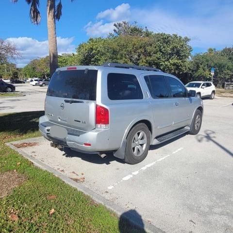 2009 Nissan Armada Se VIN: 5N1BA08D09N605547 Lot: 57171854