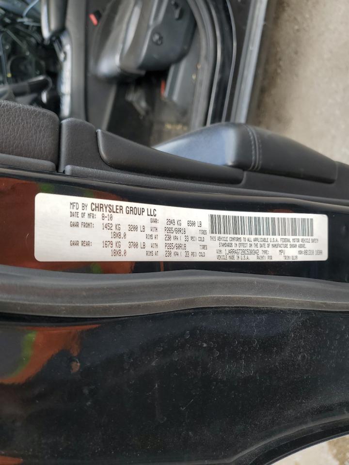 1J4RR4GT2BC530342 2011 Jeep Grand Cherokee Laredo