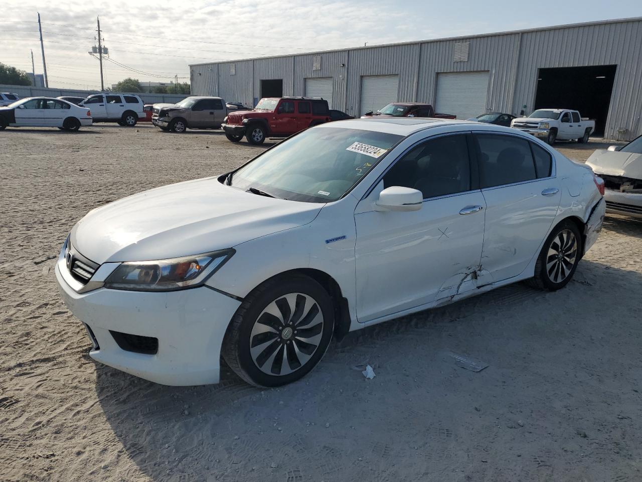 1HGCR6F51EA004831 2014 Honda Accord Hybrid Exl