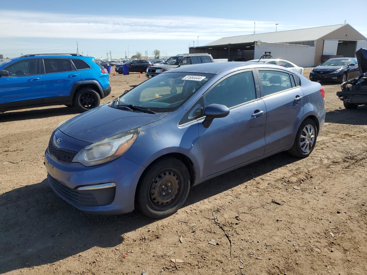 2016 Kia Rio Lx vin: KNADM4A34G6560467