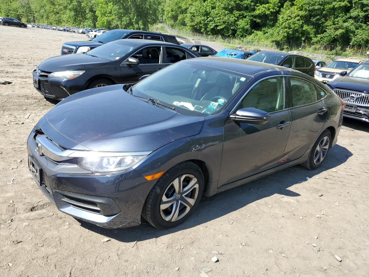 2HGFC2F51HH525447 2017 Honda Civic Lx