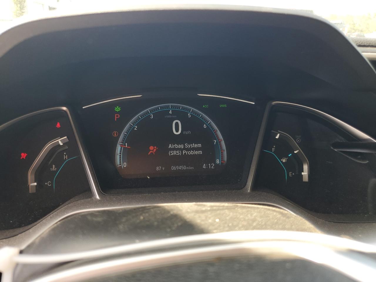 JHMFC1F37KX011496 2019 Honda Civic Ex