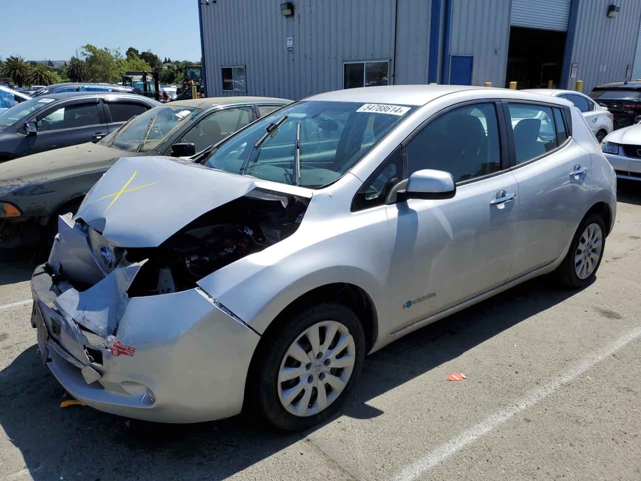 1N4BZ0CP2HC301456 2017 Nissan Leaf S