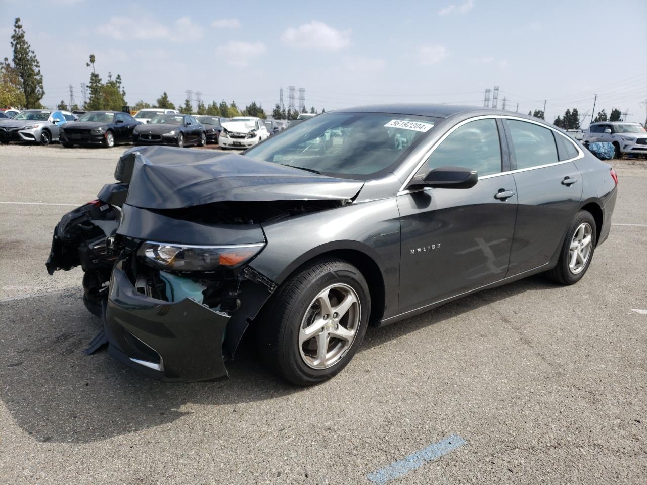 2018 Chevrolet Malibu Ls vin: 1G1ZB5STXJF219528