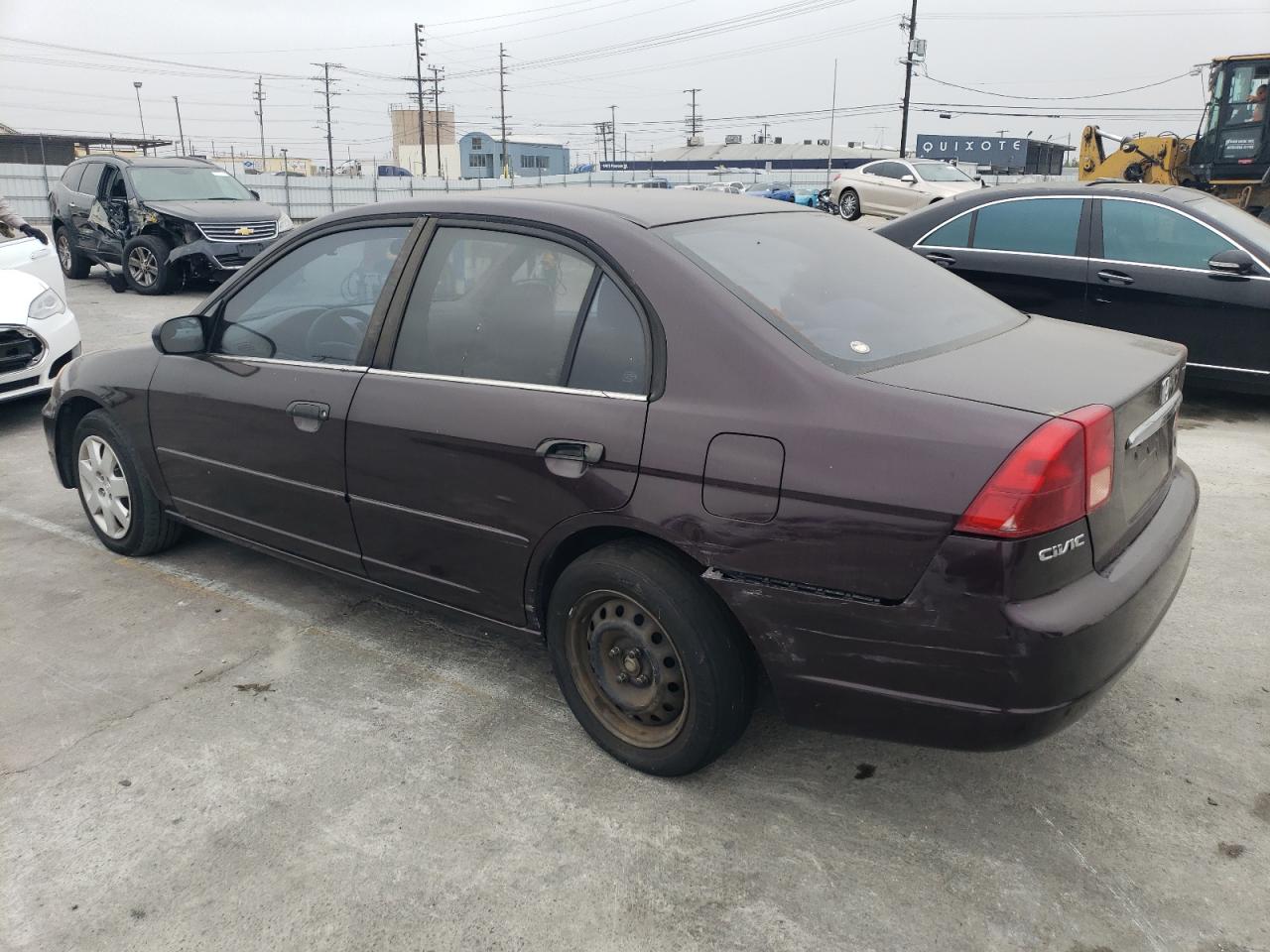 1HGES16571L004668 2001 Honda Civic Lx