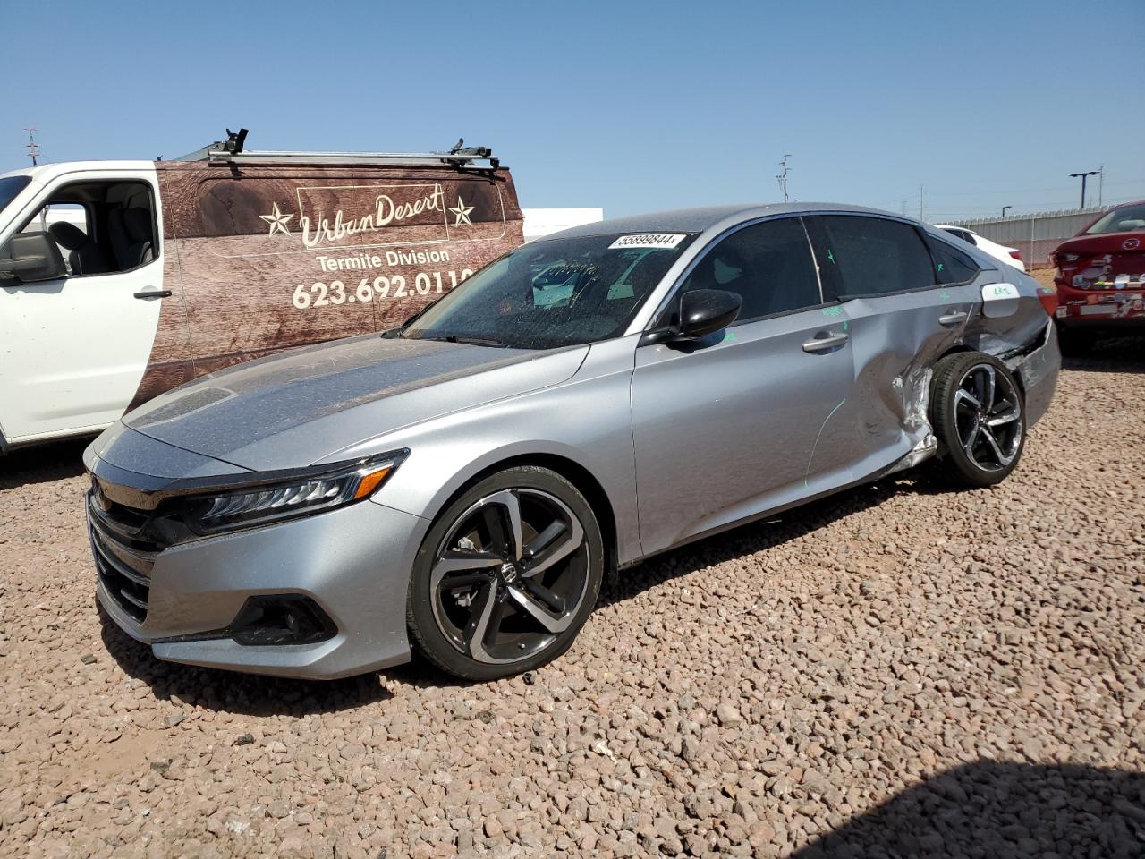 1HGCV1F45MA121168 2021 Honda Accord Sport Se