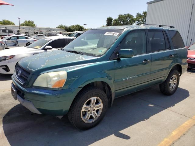 2003 Honda Pilot Exl VIN: 2HKYF18523H512633 Lot: 55786584