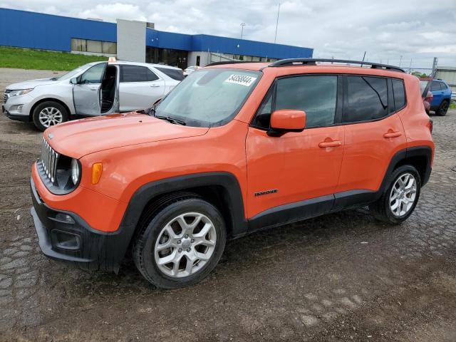 2018 Jeep Renegade Latitude VIN: ZACCJABB2JPH22242 Lot: 54358844