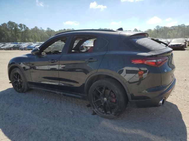 ALFA ROMEO STELVIO TI 2018 black  gas ZASFAKNN9J7B99489 photo #3